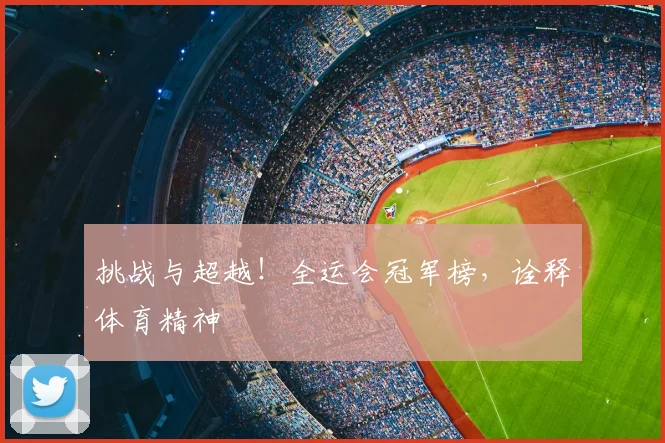 挑战与超越!全运会冠军榜,诠释体育精神